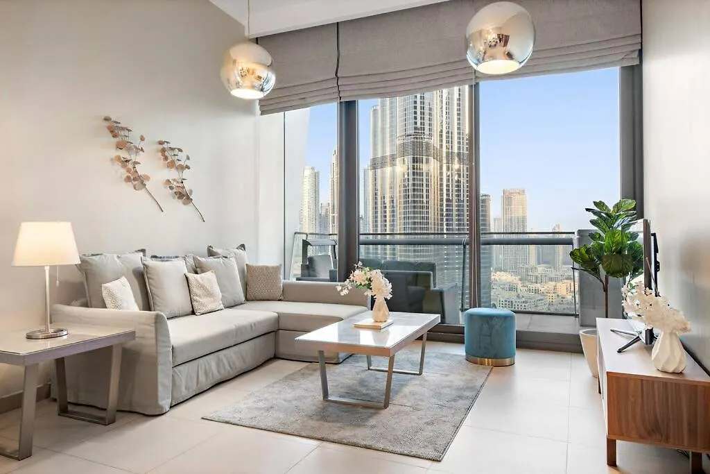 First Class 1Br Burj Khalifa & Fountain Views Dubai Emirati Arabi Uniti